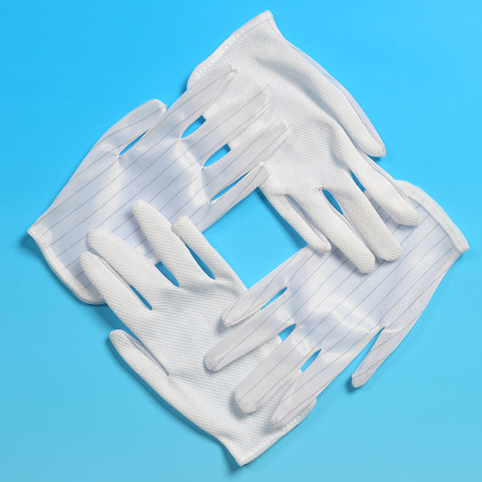 PVC dot electrostatic gloves