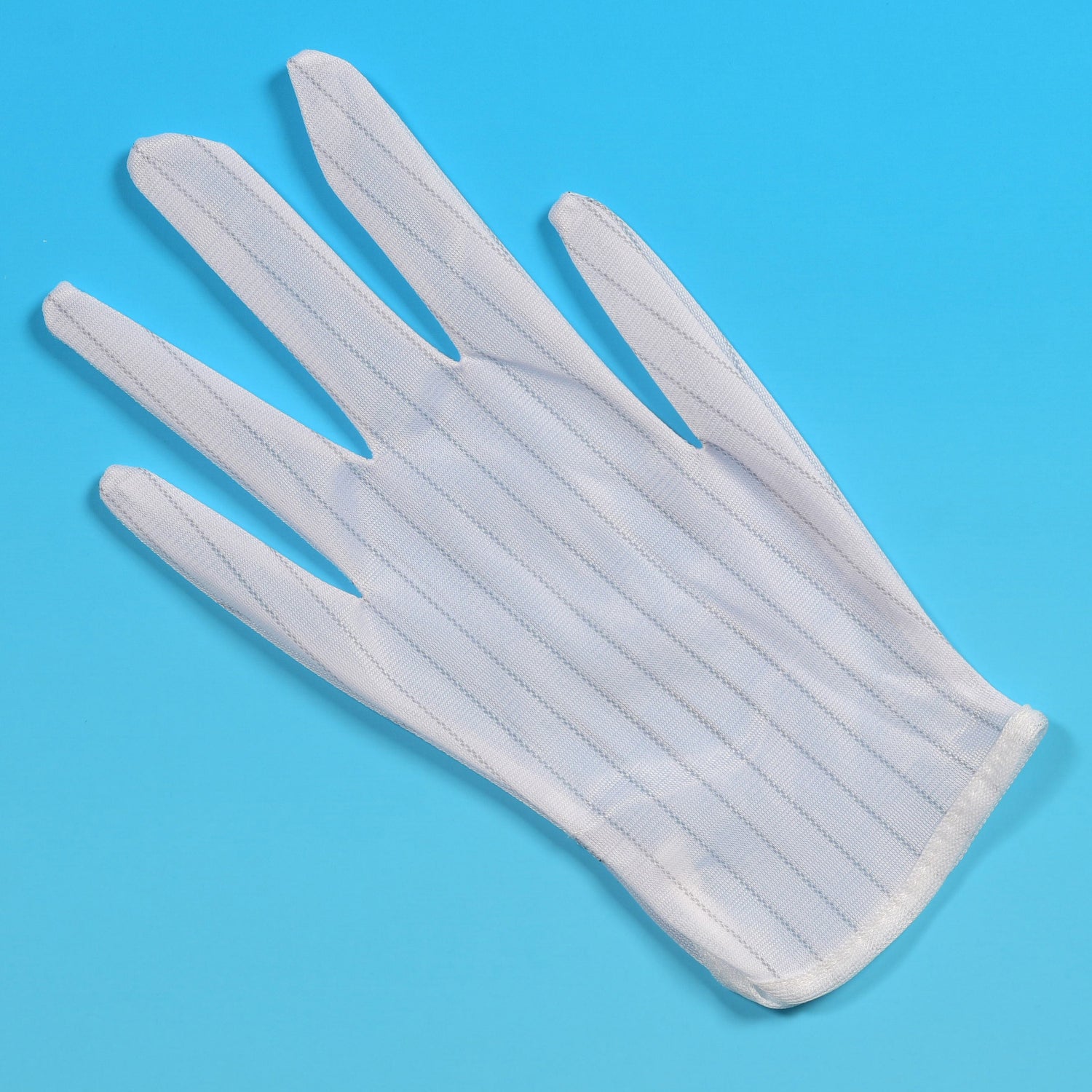 Striped anti-static glove