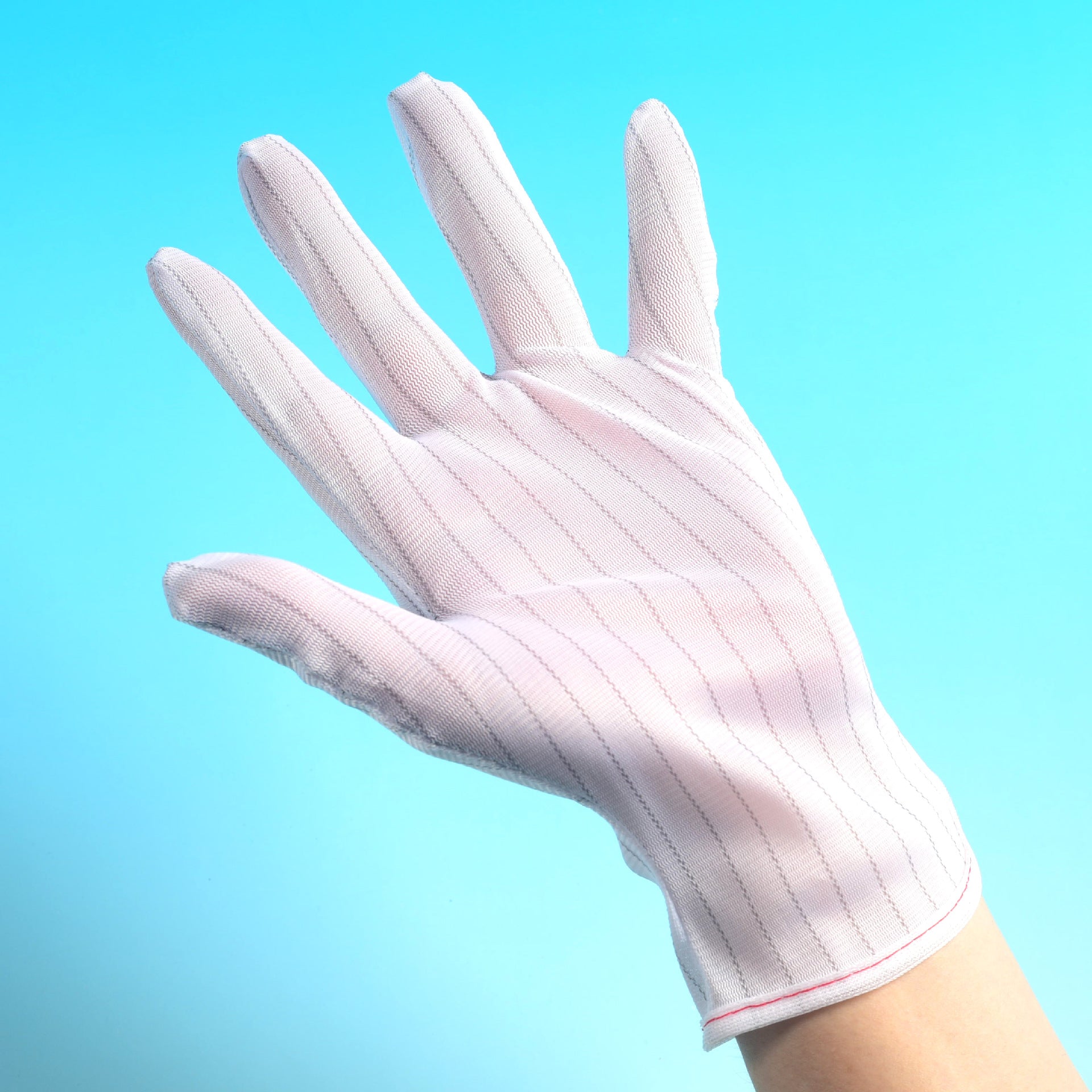 Breathable, sweat resistant, and electrostatic gloves